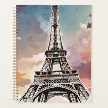 Agenda Torre Eiffel con Chibi París