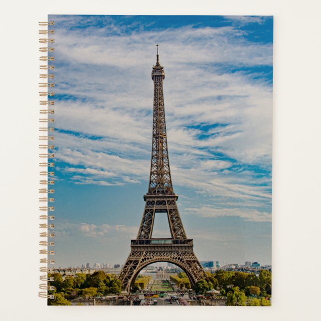Agenda Torre Eiffel en París (Anverso)