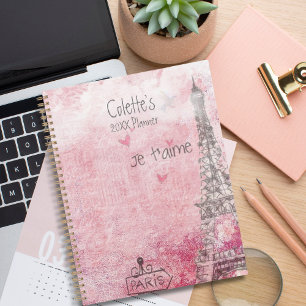 Agenda Torre Eiffel Je T'aime