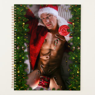 Agenda Torso masculino de seis paquetes de SlipperyJoe de