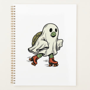 Agenda Tortuga Fantasma Patinaje Sobre Ruedas Diseño Vint
