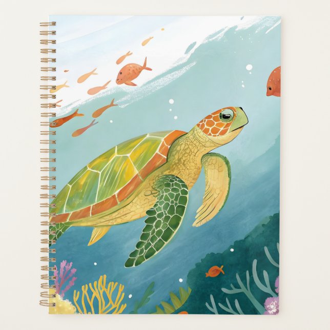 Agenda Tortuga pintada (Anverso)