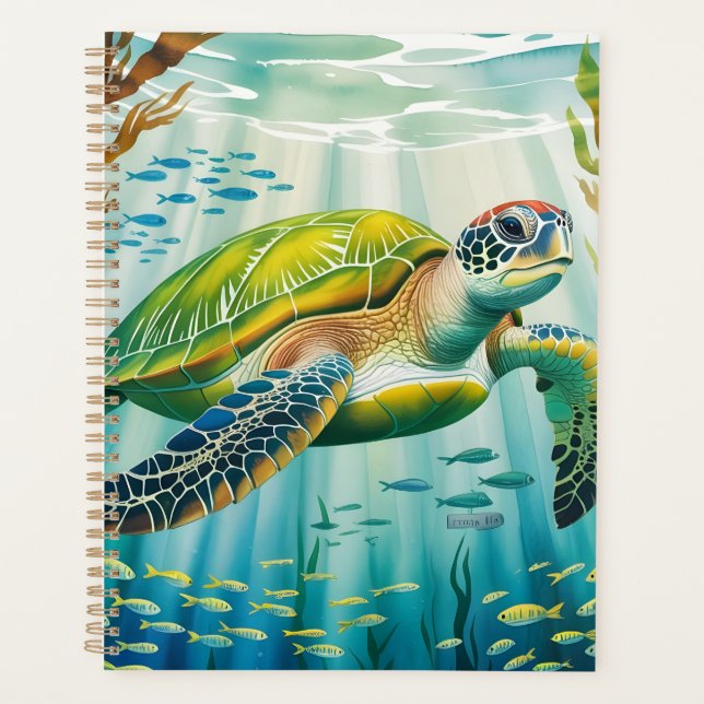Agenda Tortuga Pintada (Anverso)
