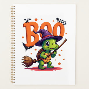 Agenda Tortuga Tortuga Boo Bruja Truco o trato Halloween