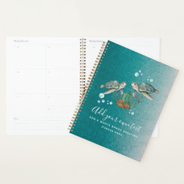 Agenda TORTUGAS DE MAR personalizadas