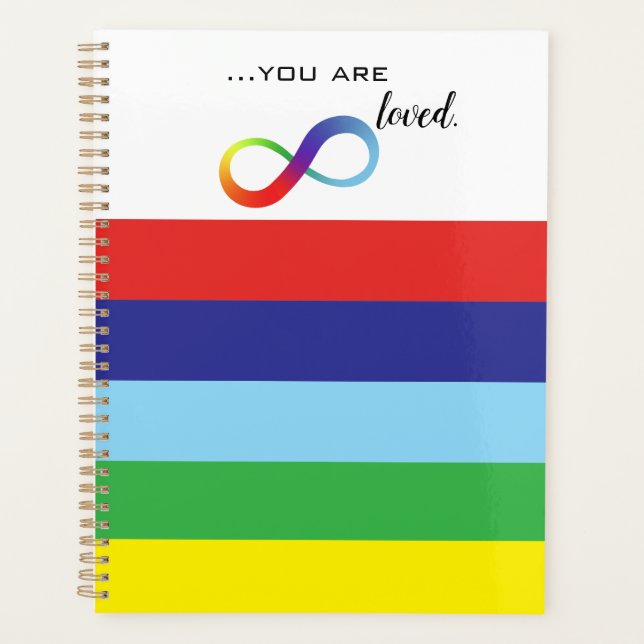 Agenda Tote de Orgullo LGBTQ+ Infinity (Anverso)