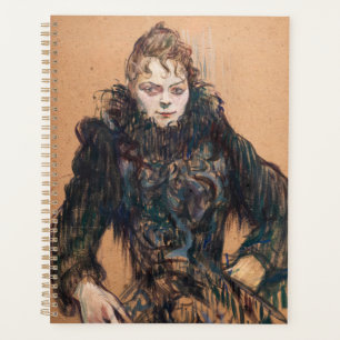 Agenda Toulouse-Lautrec - Mujer con un Boa Negro