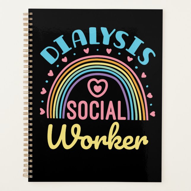 Agenda Trabajador social de diálisis LCSW Renal (Anverso)