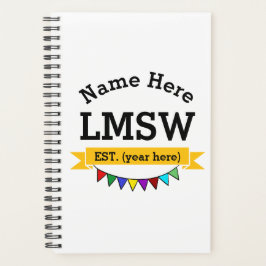 Agenda Trabajador social principal con licencia de regalo