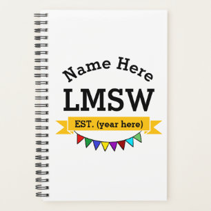 Agenda Trabajador social principal con licencia de regalo