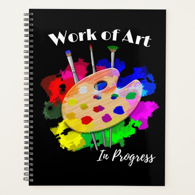 Agenda Trabajo De Arte (Anverso)
