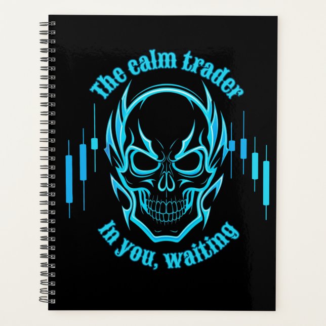 Agenda Trade Motivation | Skull | Calm Trader (Anverso)