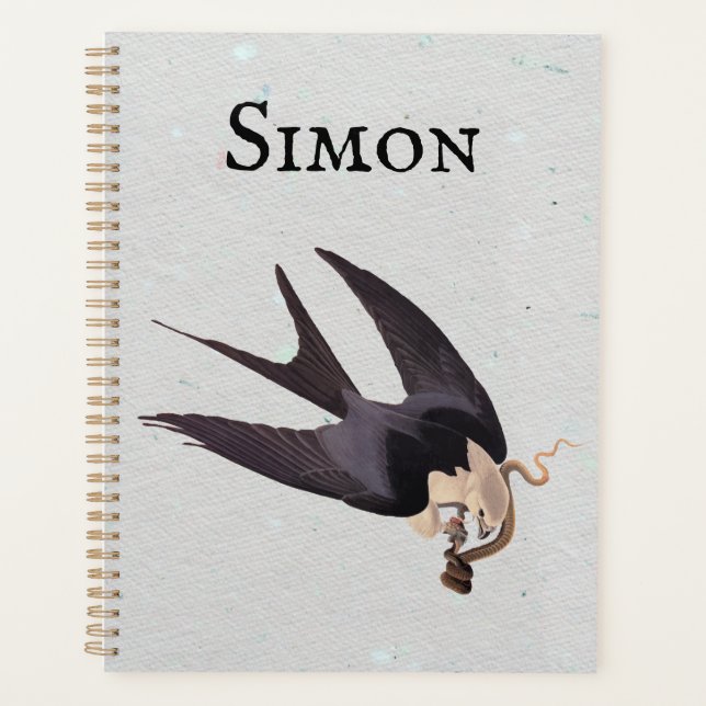 Agenda Tragar el halcón de cola con el Audubon de la vend (Anverso)