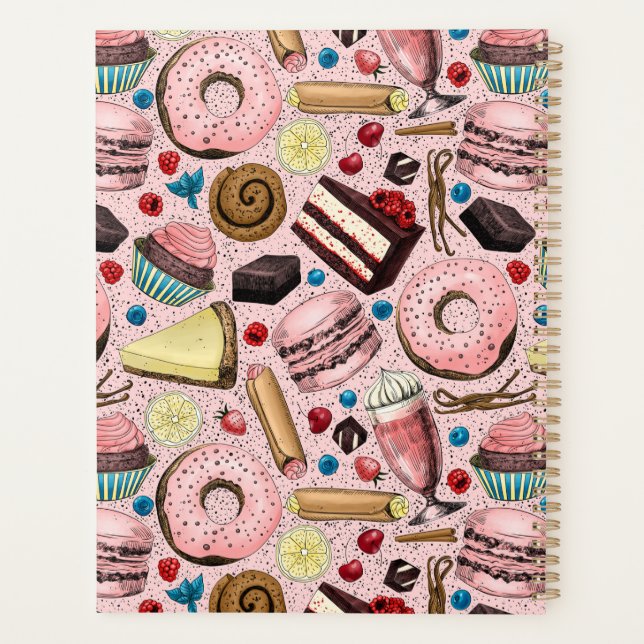 Agenda Trajes dulces en rosa (Reverso)
