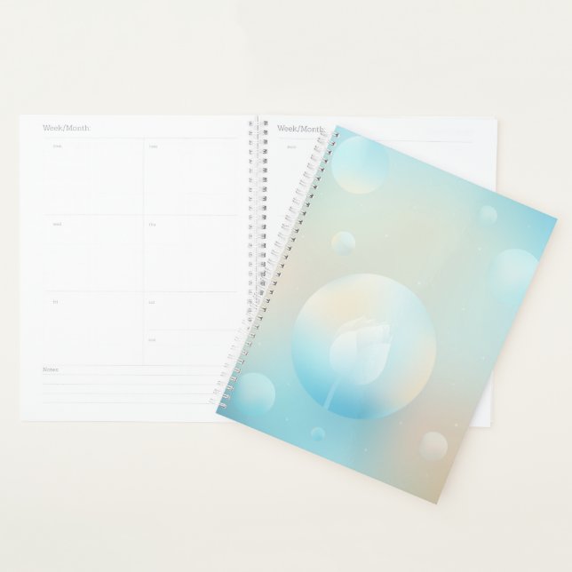 Agenda Tranquil Lotus Hardcover Daily Planner (Demostración)