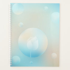 Agenda Tranquil Lotus Hardcover Daily Planner