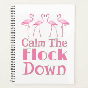 Agenda Tranquilizar A La Redada Con Flamingo Gracioso