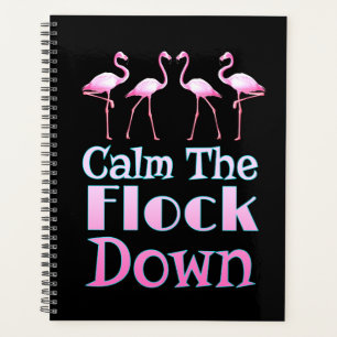 Agenda Tranquilizar A La Redada Con Flamingo Gracioso