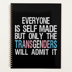 Agenda Transexual autohecho hombre LGBT Bandera transgén