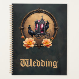 Agenda Transporte gótico con Ravens y Rosas