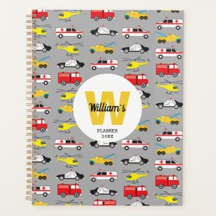 Agenda Transporte Personalizado De Vehículos De Emergenci