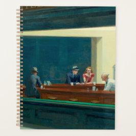 Agenda Trazos nocturnos de 1942 por Edward Hopper