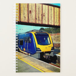 Agenda Tren amarillo y azul