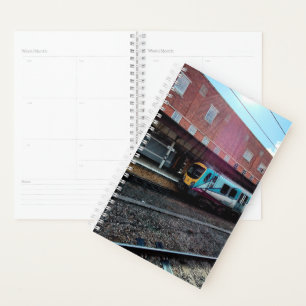 Agenda Tren azul claro