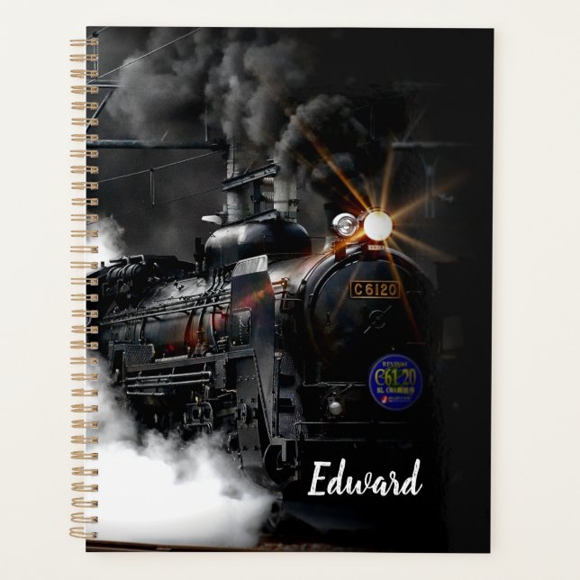 Agenda Tren de vapor (Anverso)
