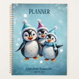 Agenda Tres adorables pingüinos