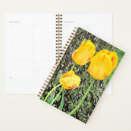 Agenda Tres tulipanes amarillos /