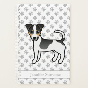 Agenda Tricolor Smooth Coat Jack Russell Terrier & Nombre