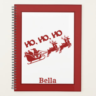 Agenda Trineo de Santa NAVIDAD HO.HO.HO con Reno 