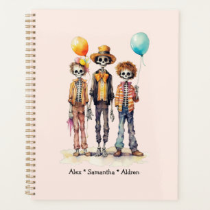 Agenda Trio Zombie Pastel Adorable - Halloween Cute (2)