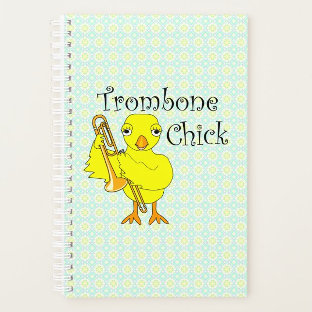Agenda Trombone Chick Text (Anverso)