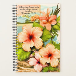 Agenda Tropical Planner Proverbs 18:24