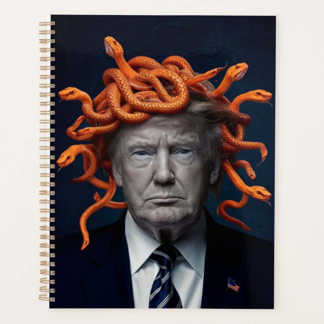 Agenda Trump Medusa Planner (Anverso)