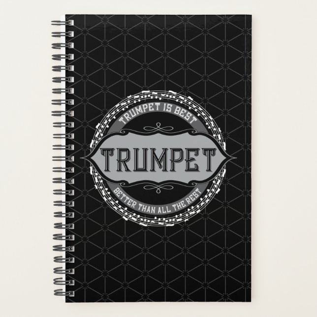 Agenda Trumpet Mejor nota musical Círculo (Anverso)