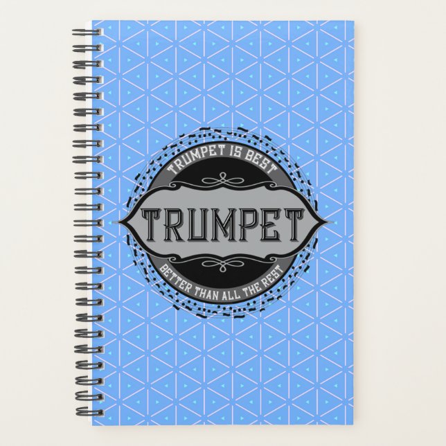 Agenda Trumpet Mejor nota musical Círculo (Anverso)
