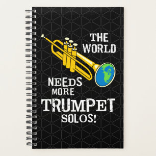 Agenda Trumpet Solos White Text