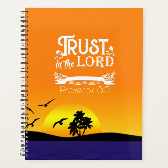 Agenda Trust in the Lord (Anverso)