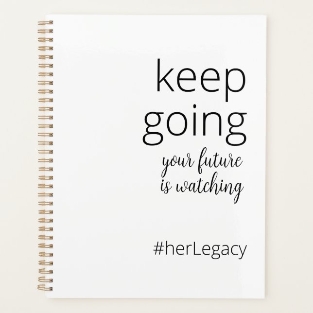 Agenda tu futuro. Motivación feminista (Anverso)