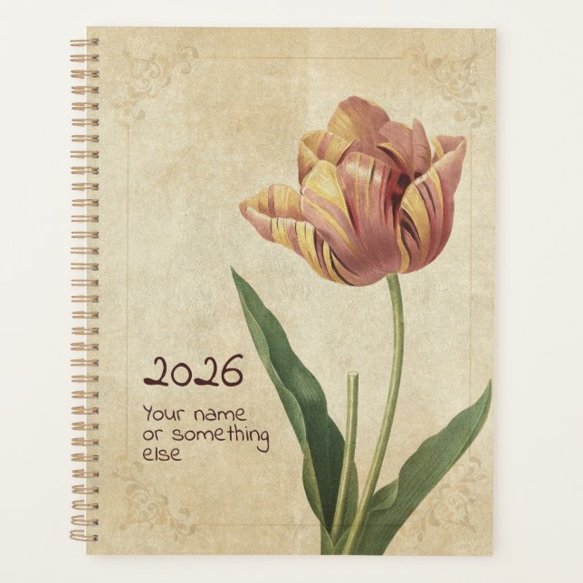 Agenda Tulip Mania Master Planner: The Tulipa's Triumph (Anverso)