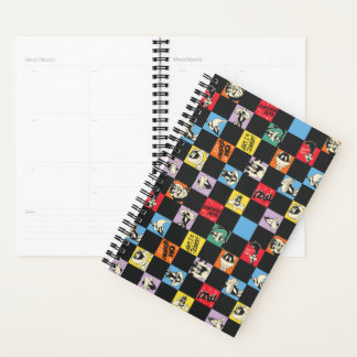 Agenda TUNES™ en blanco y negro en el verificador de colo