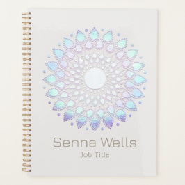 Agenda Turquoise Lotus Flower Mandala