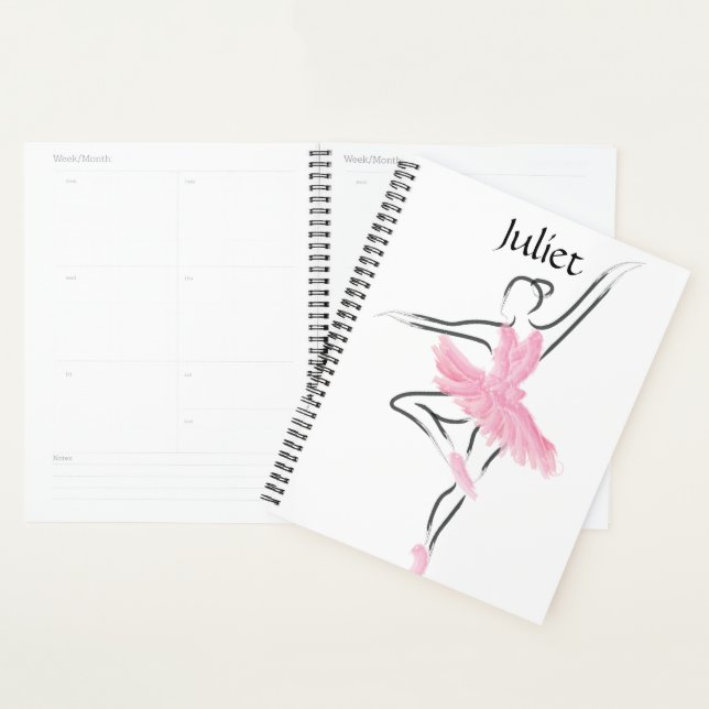 Agenda Tutu Love Ballerina Planner Juliet (Demostración)