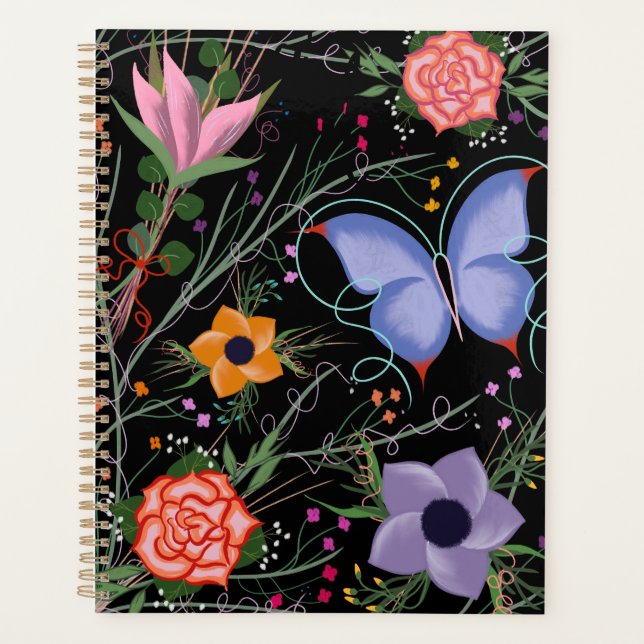 Agenda Twilight Garden Planner (Anverso)