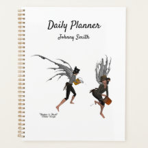 Twin Boy Rain Faeries Planner diario