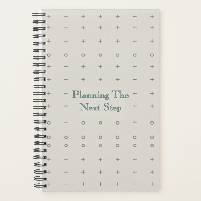 Agenda Typographic Block  - Modern Cover Art (Anverso)