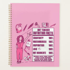 Agenda Un agradecimiento a los profesores de arte - regal